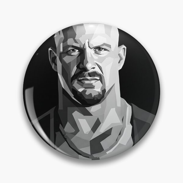 Item preview, Stone cold Steve Austin Grayscale  designed and sold by Japanese art.