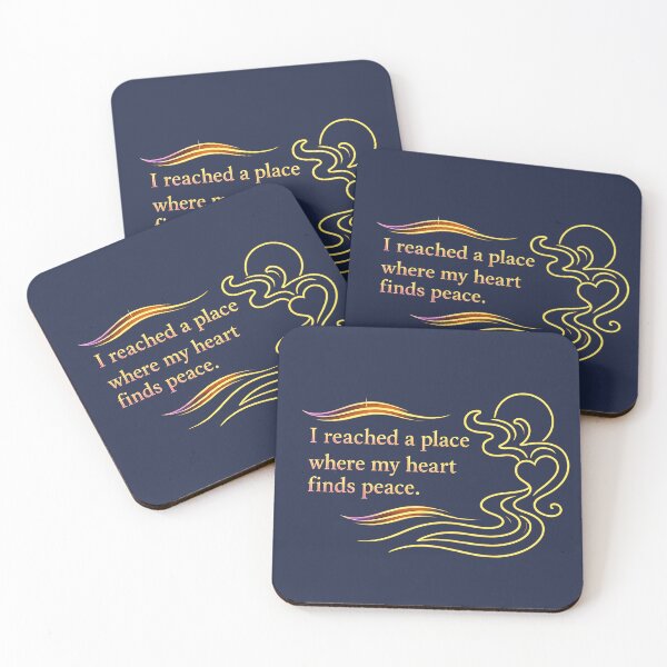 Item preview, I reached a place where my heart finds peace. designed and sold by MaxDreamsArt.