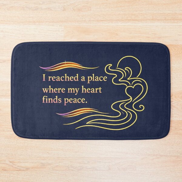Item preview, I reached a place where my heart finds peace. designed and sold by MaxDreamsArt.