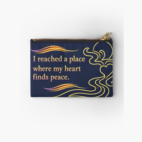 Item preview, I reached a place where my heart finds peace. designed and sold by MaxDreamsArt.