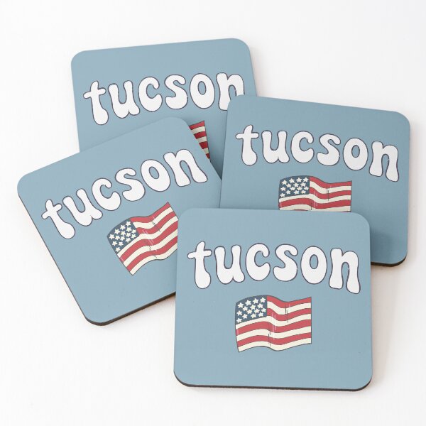 Item preview, Tuscon Arizona Cute Pastel Skyline designed and sold by HowToCanadian.