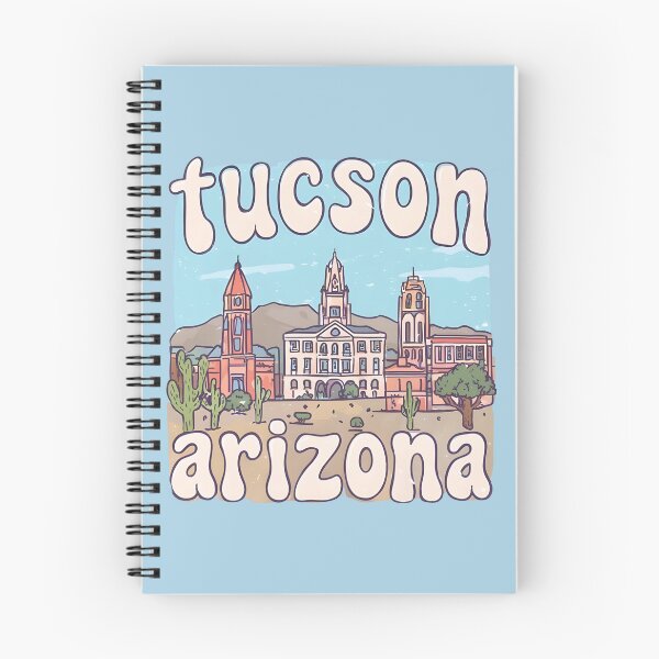 Item preview, Tuscon Arizona Cute Pastel Skyline designed and sold by HowToCanadian.