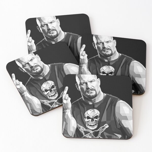 Artikelvorschau, Eiskalt Steve Austin Graustufen entworfen und verkauft von Japanese art.