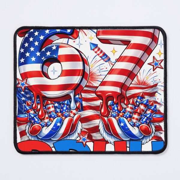 Item preview, 67 Bruh Funny 4th Of July Patriotic Birthday designed and sold by varin-studio.