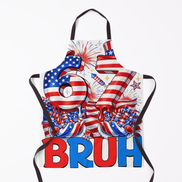 Item preview, 67 Bruh Funny 4th Of July Patriotic Birthday designed and sold by varin-studio.