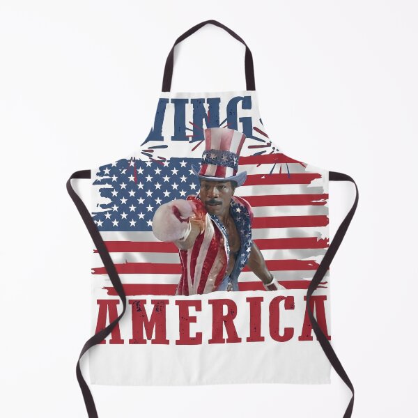 Item preview, Apollo Creed Living In America, Patriotic Boxing Fourth Of July Vintage America designed and sold by DREFUSEs.