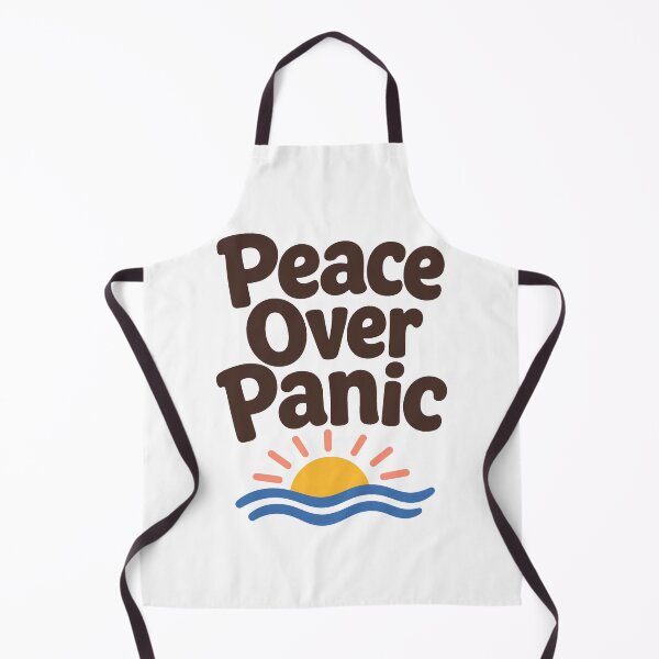 Item preview, Peace Over Panic quote designed and sold by pirminio.