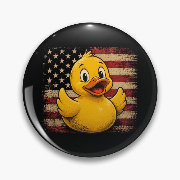 Item preview, Rubber Duck USA Flag Independence Day Bath Duck designed and sold by OlakunleOloroz.