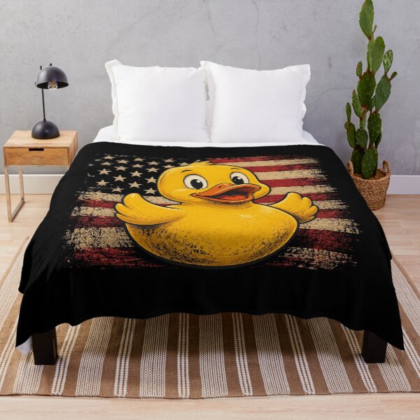 Item preview, Rubber Duck USA Flag Independence Day Bath Duck designed and sold by OlakunleOloroz.