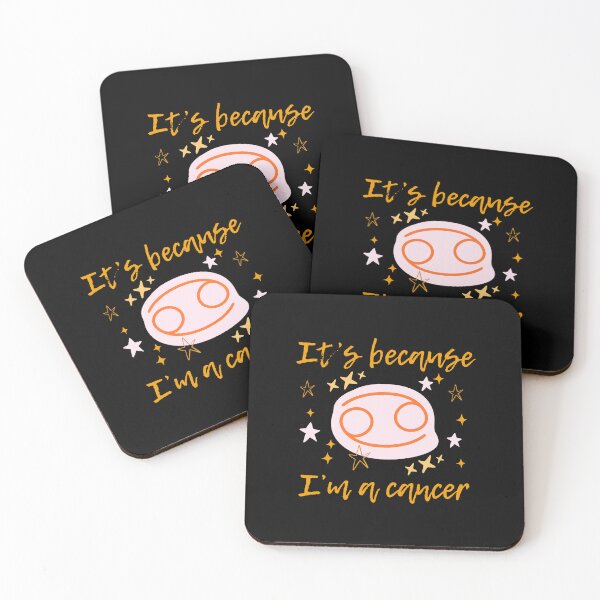 Item preview, It's Because I'm a Cancer designed and sold by AnulaArt.