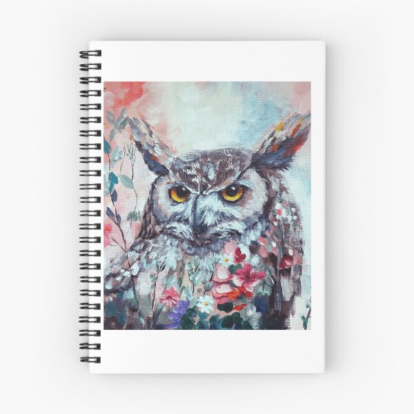 Item preview, Wise Great Horned Owl 2 designed and sold by hermanraleig.