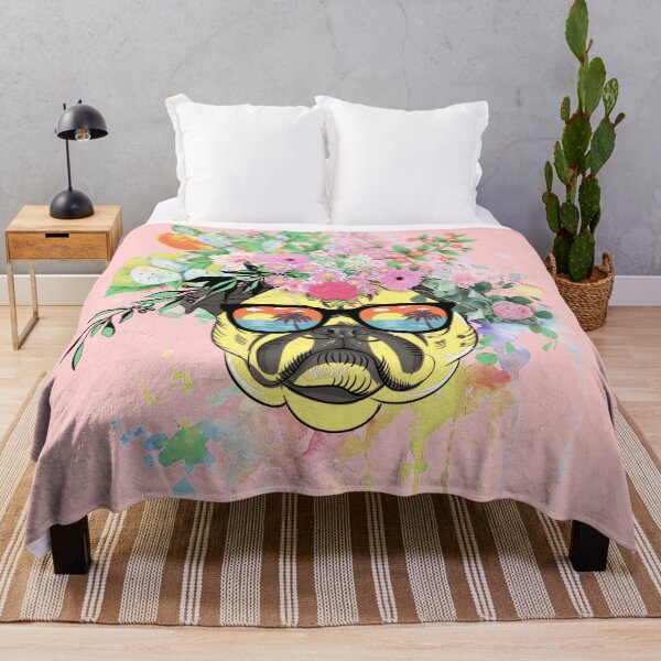 Item preview, Pug in summer designed and sold by Ontwerp.