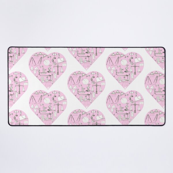 Item preview, Pink gravity Physics heart STEM designed and sold by Anne Londez Studio.