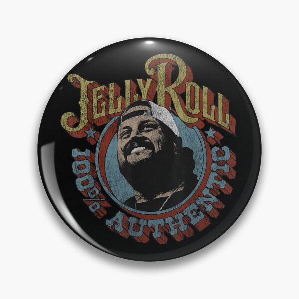 Item preview, Vintage Jelly Roll 100% Authentic Country Music Fan designed and sold by SaryaSmyth19.