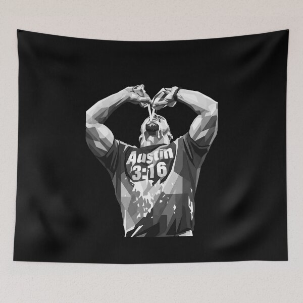 Item preview, Stone cold Steve Austin Grayscale  designed and sold by Japanese art.
