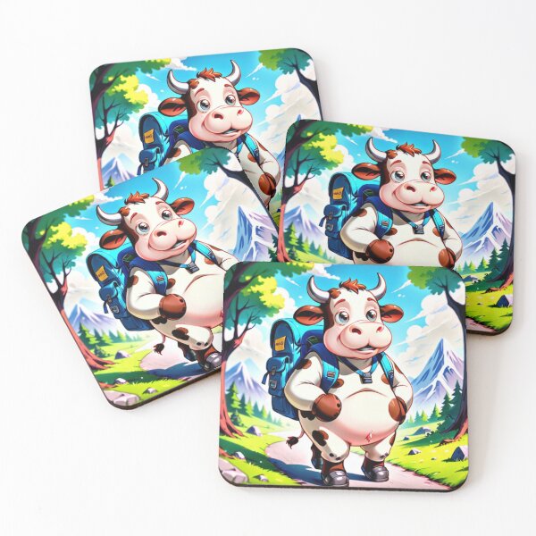 Item preview, Adventurous cow designed and sold by ZeusGallery.