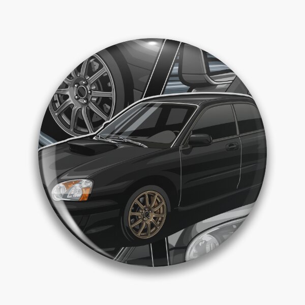 Item preview, Subie Impreza WRX STi 2004 (Java Black Pearl) designed and sold by JioojiProject.