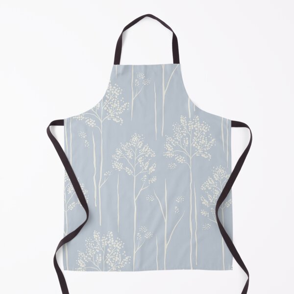 Item preview, Wild Berry Branch Woodland Botanical Trees powder blue icy lake designed and sold by RenattaZare.