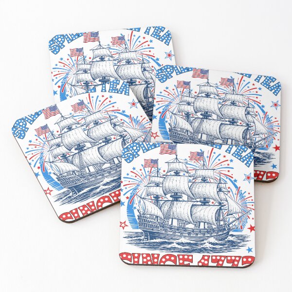 Item preview, Spilling The Tea Since 1773 Patriotic Boston Tea Party designed and sold by varin-studio.