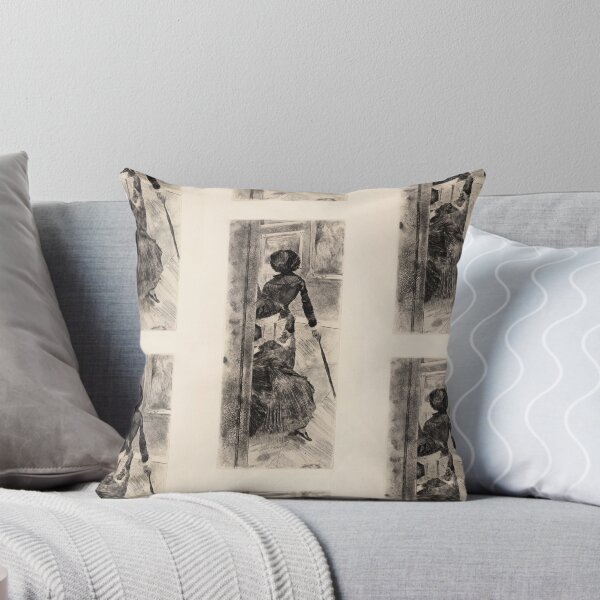 Item preview, Woman Visiting an Gallery designed and sold by artofuniverse.