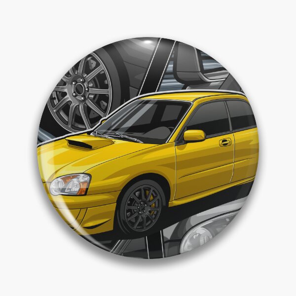 Item preview, Subie Impreza WRX STi 2004 (Astral Yellow) designed and sold by JioojiProject.