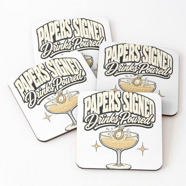 Item preview, Papers Signed, Drinks Poured designed and sold by pirminio.