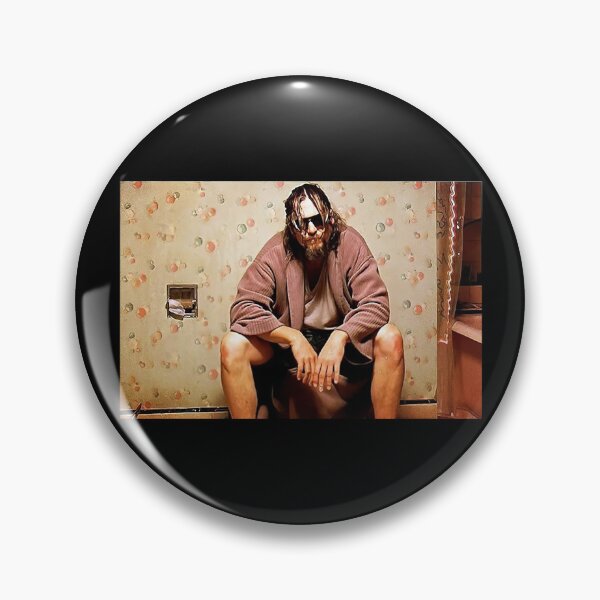 Item preview, The Dude Bathroom The Big Lebowski Funny Movie Meme designed and sold by PayneLaurie.