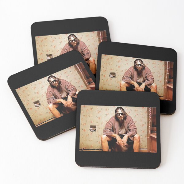Item preview, The Dude Bathroom The Big Lebowski Funny Movie Meme designed and sold by PayneLaurie.