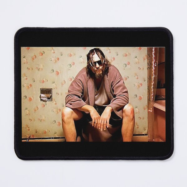 Item preview, The Dude Bathroom The Big Lebowski Funny Movie Meme designed and sold by PayneLaurie.
