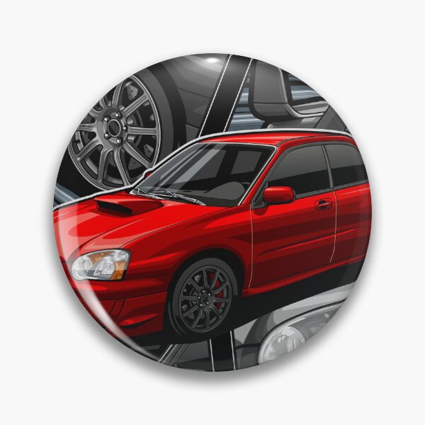 Item preview, Subie Impreza WRX STi 2004 (San Remo Red) designed and sold by JioojiProject.
