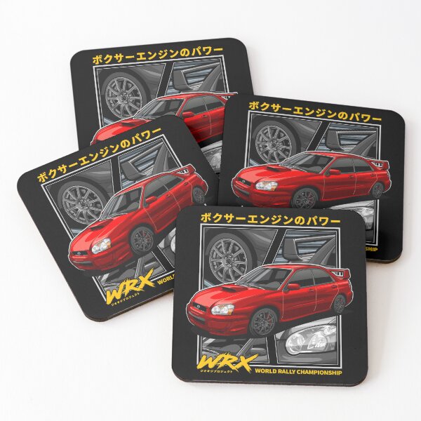 Item preview, Subie Impreza WRX STi 2004 (San Remo Red) designed and sold by JioojiProject.