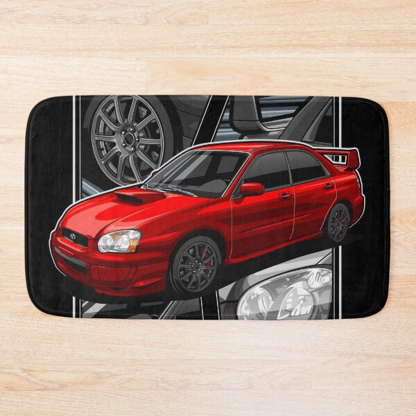 Item preview, Subie Impreza WRX STi 2004 (San Remo Red) designed and sold by JioojiProject.