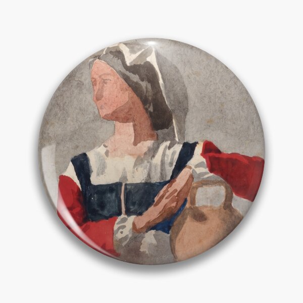 Item preview, Italian Peasant Woman with Water Jug designed and sold by artofuniverse.
