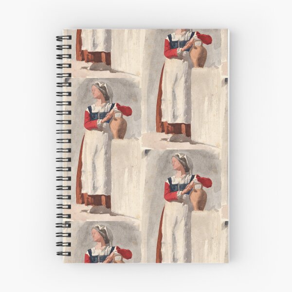 Item preview, Italian Peasant Woman with Water Jug designed and sold by artofuniverse.