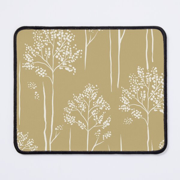 Item preview, Wild Berry Branch Woodland Botanical Trees vintage antique golden designed and sold by RenattaZare.