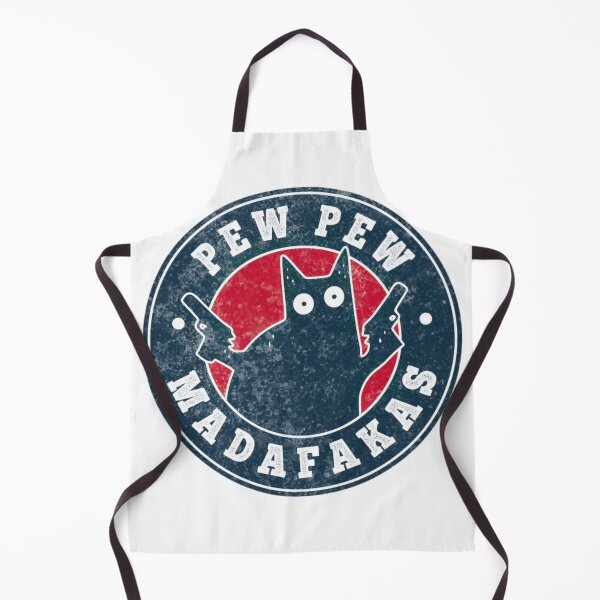 Item preview, Pew Pew Madafakas Funny Cat Meme Retro Classic T-Shirt designed and sold by LillyCustomTees.