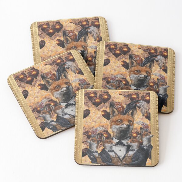 Item preview, FOX FAMILY PORTRAIT designed and sold by ABEBERMANCHUTE.