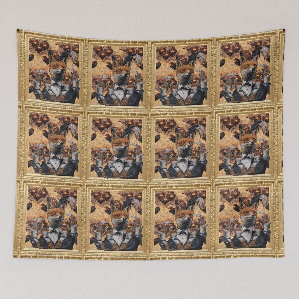 Item preview, FOX FAMILY PORTRAIT designed and sold by ABEBERMANCHUTE.