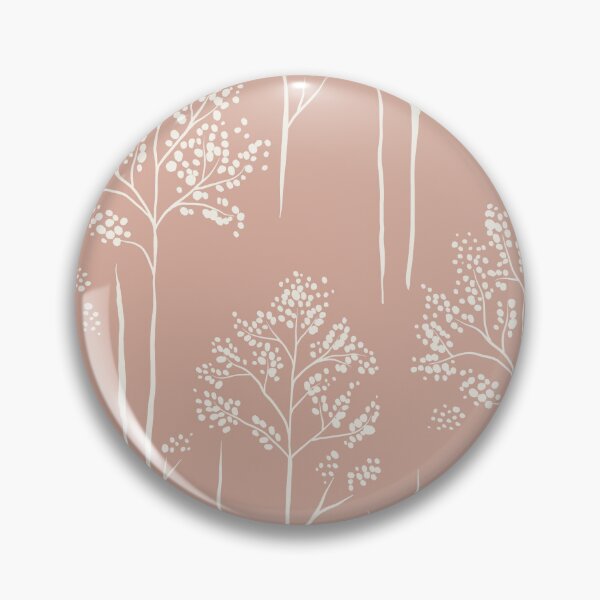 Item preview, Wild Berry Branch Woodland Botanical Trees vintage peach plush designed and sold by RenattaZare.