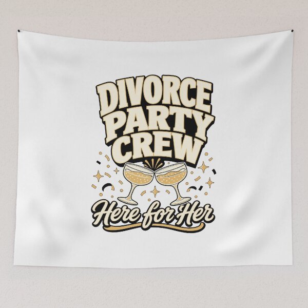 Item preview, Divorce party crew for her designed and sold by pirminio.