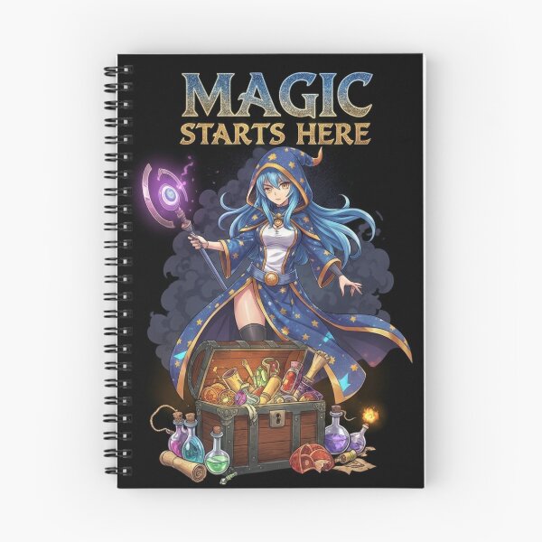 Item preview, Magic Starts Here  designed and sold by unboxedbyJuls.