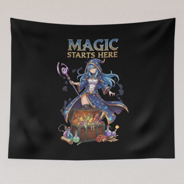 Item preview, Magic Starts Here  designed and sold by unboxedbyJuls.