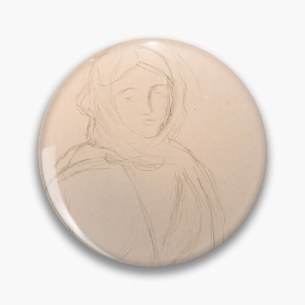 Item preview, Standing Woman in a Hooded Cloak designed and sold by artofuniverse.