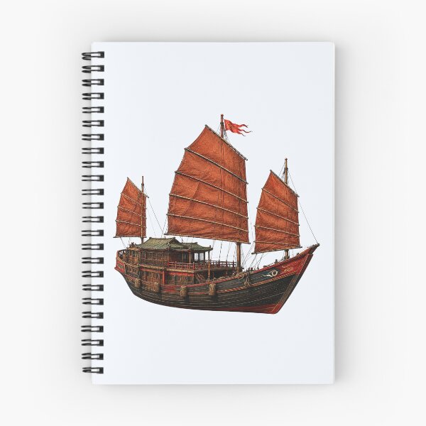 Item preview, Chinese Junk Boat designed and sold by Myra365Art.