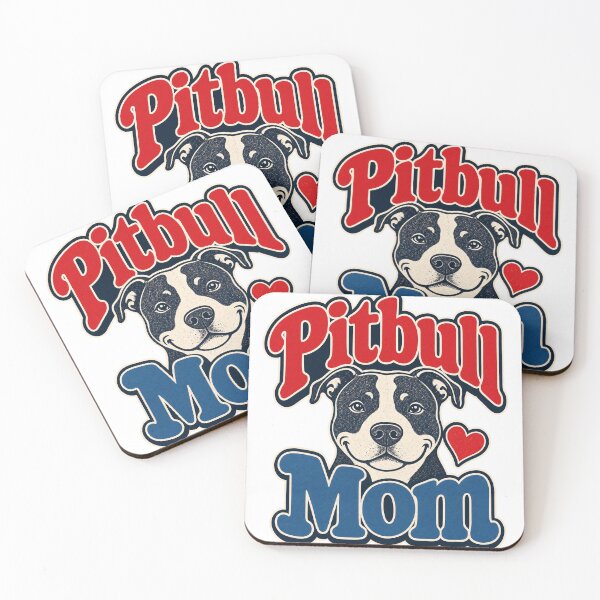 Item preview, Funny Pitbull Mom Motif designed and sold by pirminio.
