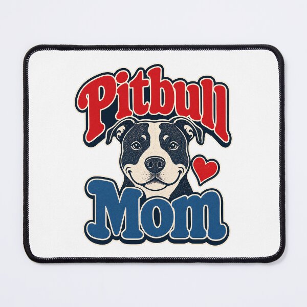 Item preview, Funny Pitbull Mom Motif designed and sold by pirminio.