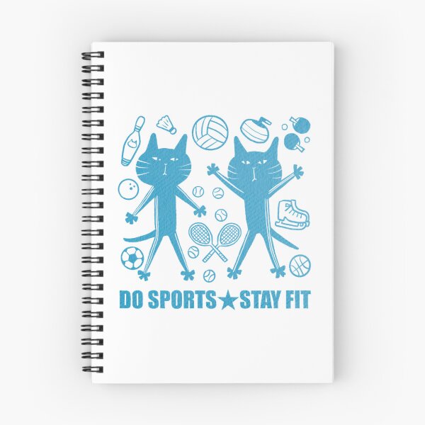 Item preview, Sports Cats Do Sports Stay Fit Gym Art designed and sold by CatYellowSpart.