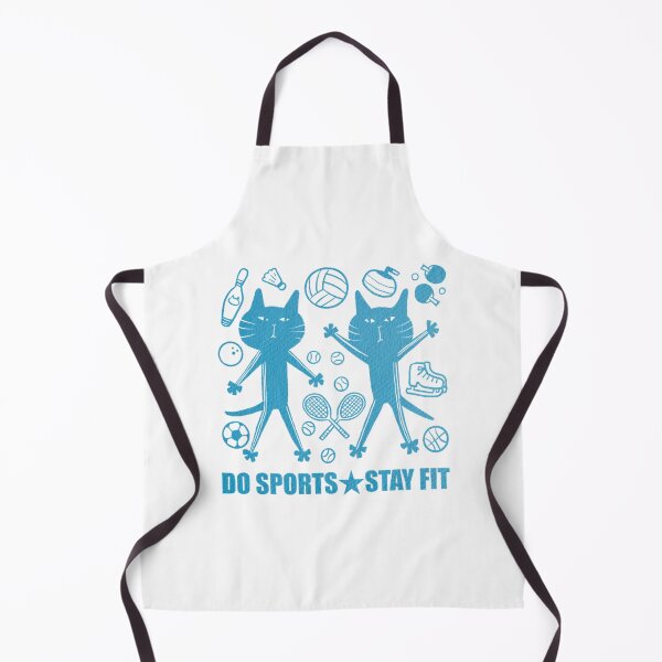 Item preview, Sports Cats Do Sports Stay Fit Gym Art designed and sold by CatYellowSpart.