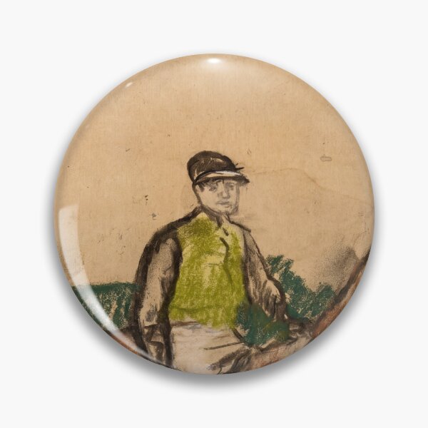 Item preview, Jockey on a Chestnut Racehorse designed and sold by artofuniverse.