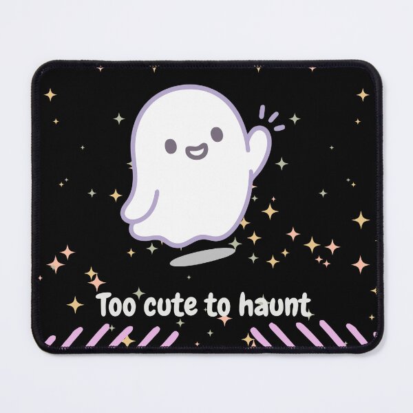Item preview, Cute ghost sticker / too cute to haunt designed and sold by Krishnacre8.